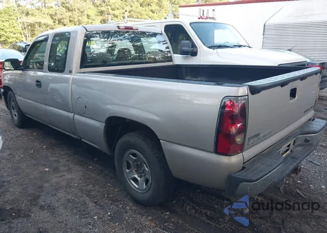 2004 Chevrolet Silverado 1500 Ls из США, поврежденный, VIN 2GCEC19V141284704